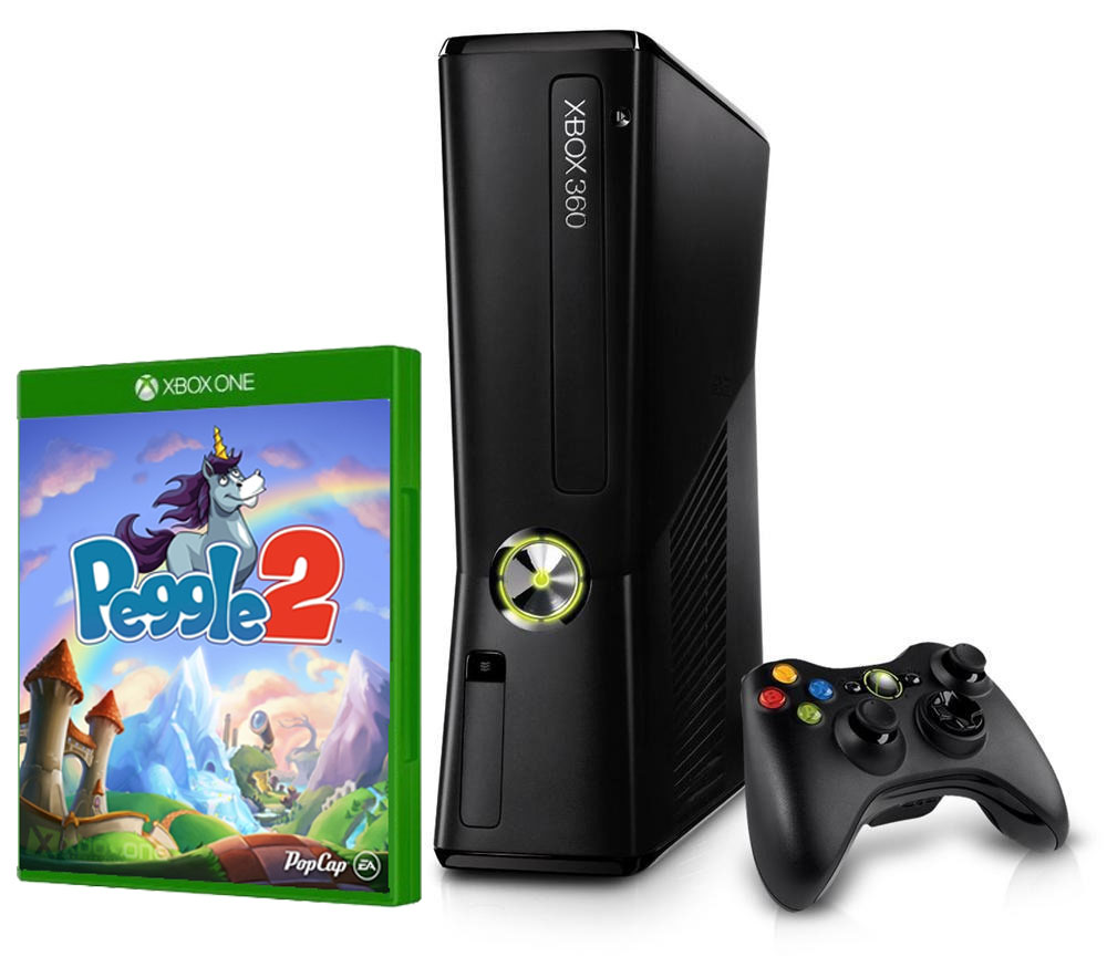 Microsoft Xbox 360 + Kinect e 3 Jogos E 4gb Standard Cor Preto em