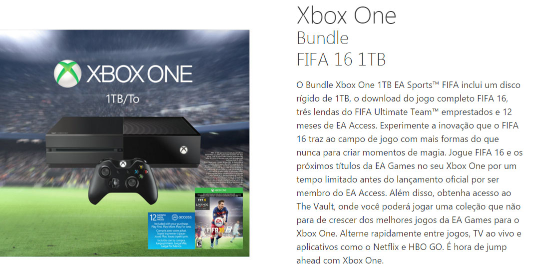 Jogo FIFA 16 - Xbox 360 - Loja de Games