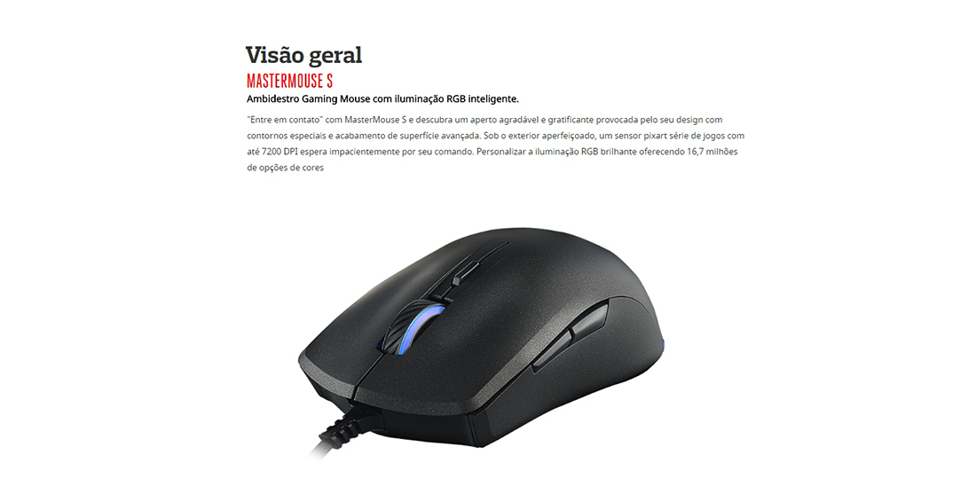 MasterMouse S Gaming Mouse