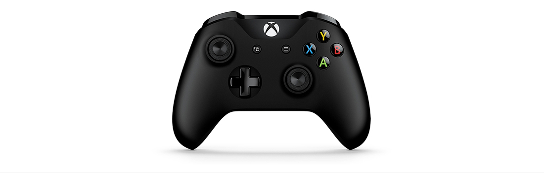 Controle Gamepad Microsoft para Xbox One Sem Fio entrada P2 Preto