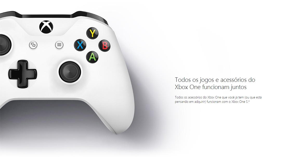 Console Xbox One S - 1TB + 3 meses de Gold + 3 meses de Gamepass (Versão  Nacional)