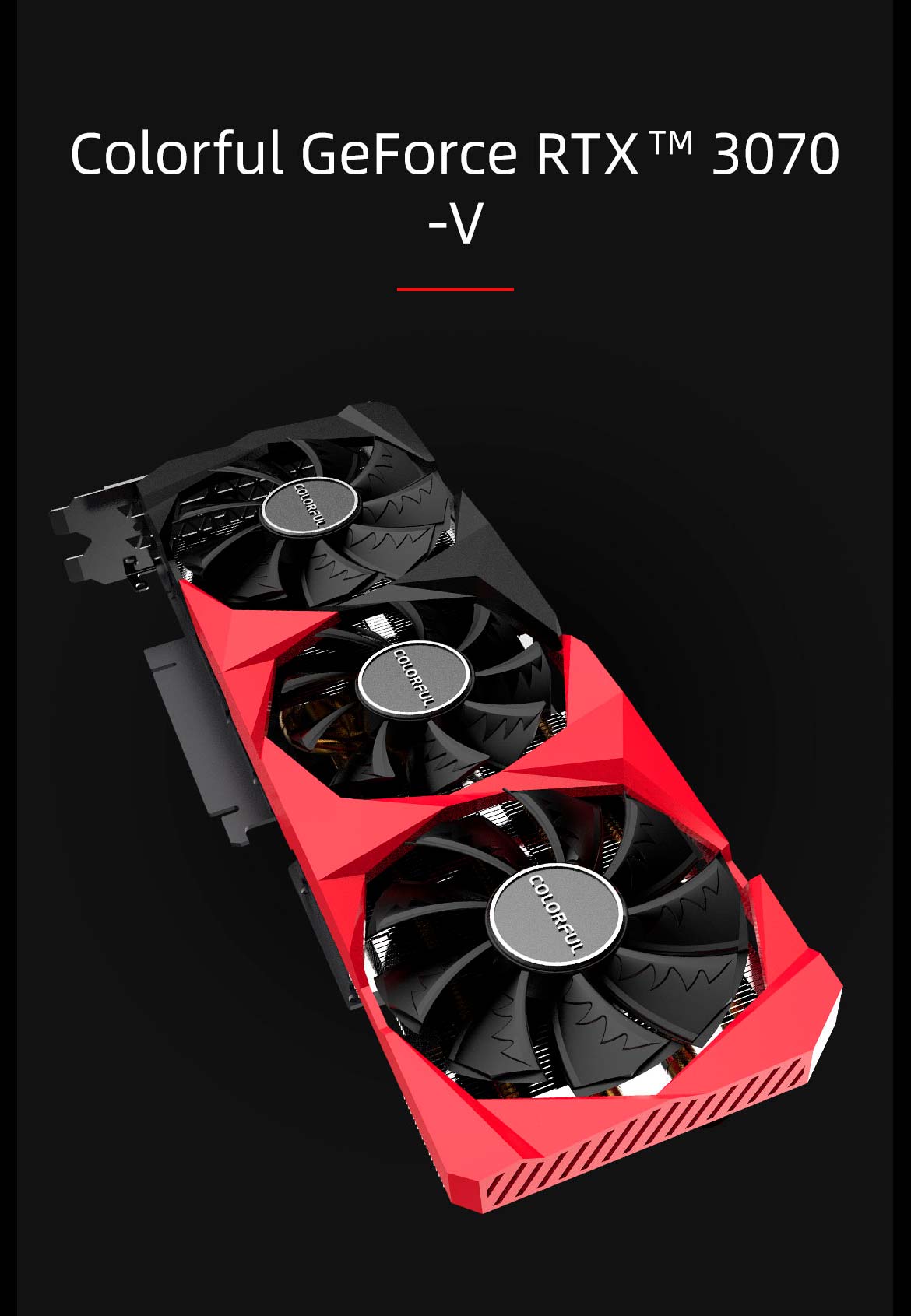 GeForce RTX 3070 8GB GDDR6 256bits - Colorful Battle Ax G-I3070 NB-V ...