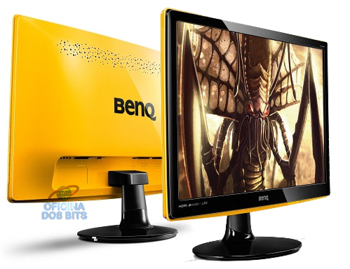 Monitor 21 5 Benq Gamer Rl2240he Para E Sports Full Hd 1ms Amarelo Benq Rl2240he Oficina Dos Bits Monitor